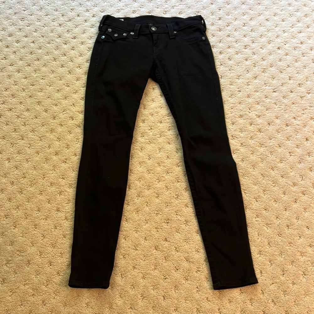 True Religion black jeans
